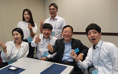 글로벌 청년사업가 양성과정 참여자
